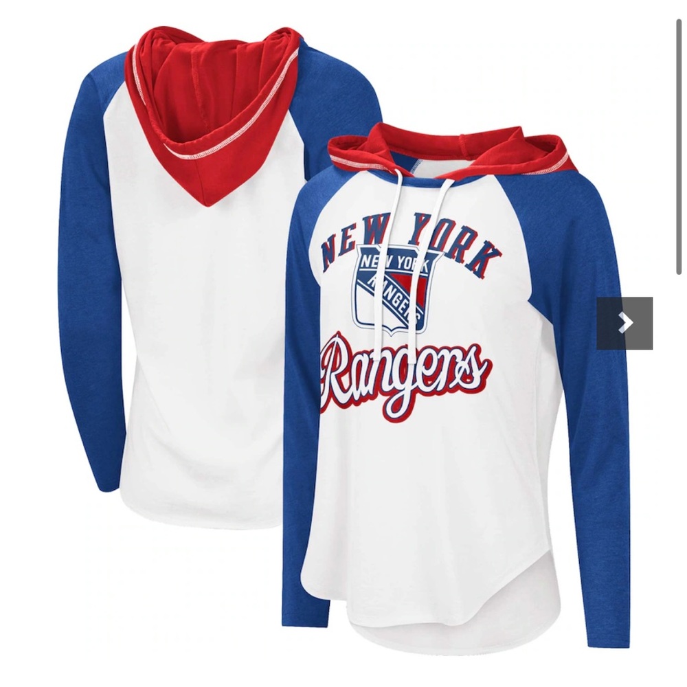 New York Rangers Hooded T-Shirt